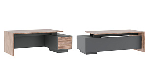 Стол письменный на опорной тумбе Dali DLI37210032R фото