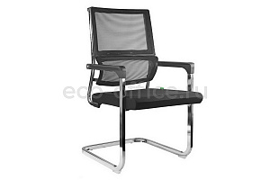 Конференц-кресло RV Chair IONE D201 Чёрная сетка фото