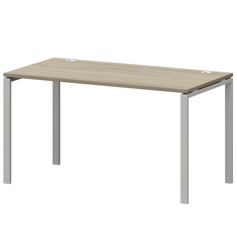 стол на металлокаркасе protech смс25-п-10к.73.пр25 кронберг/белый фото