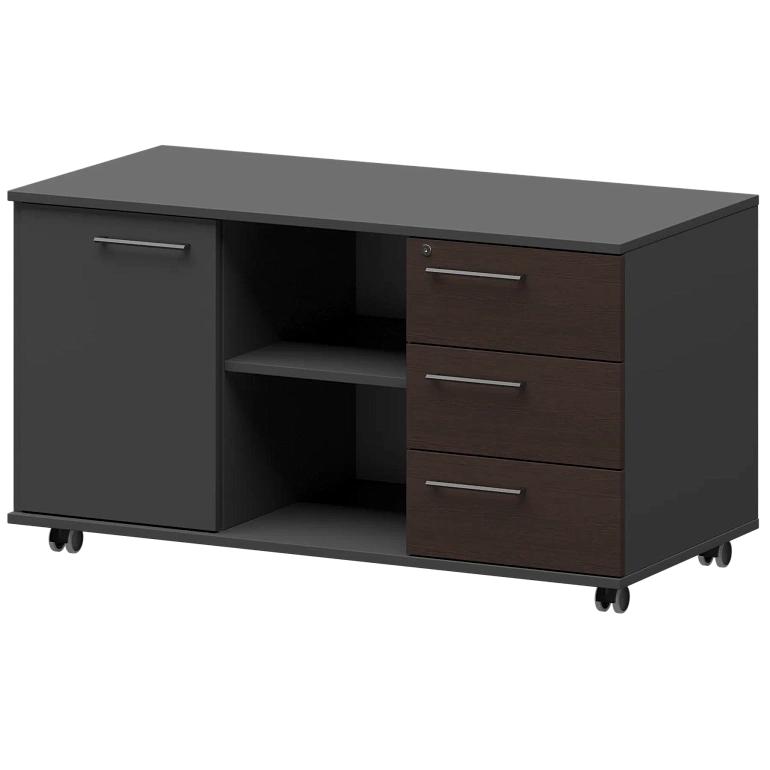 креденция правая protech kzt-62r дуб венге/графит фото