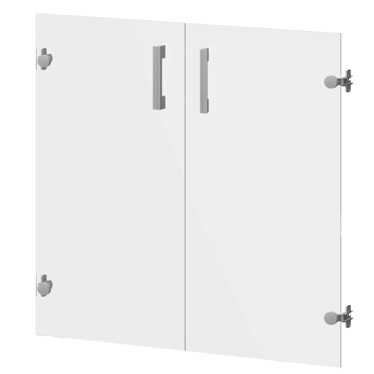 комплект стеклянных дверей protech а-302.с.ф прозрачный фото