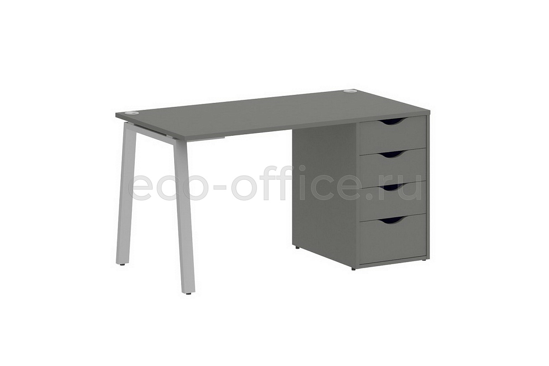 Стол письменный HomeOffice VR.SP-3-138.4.A grey Металлик   стоимость