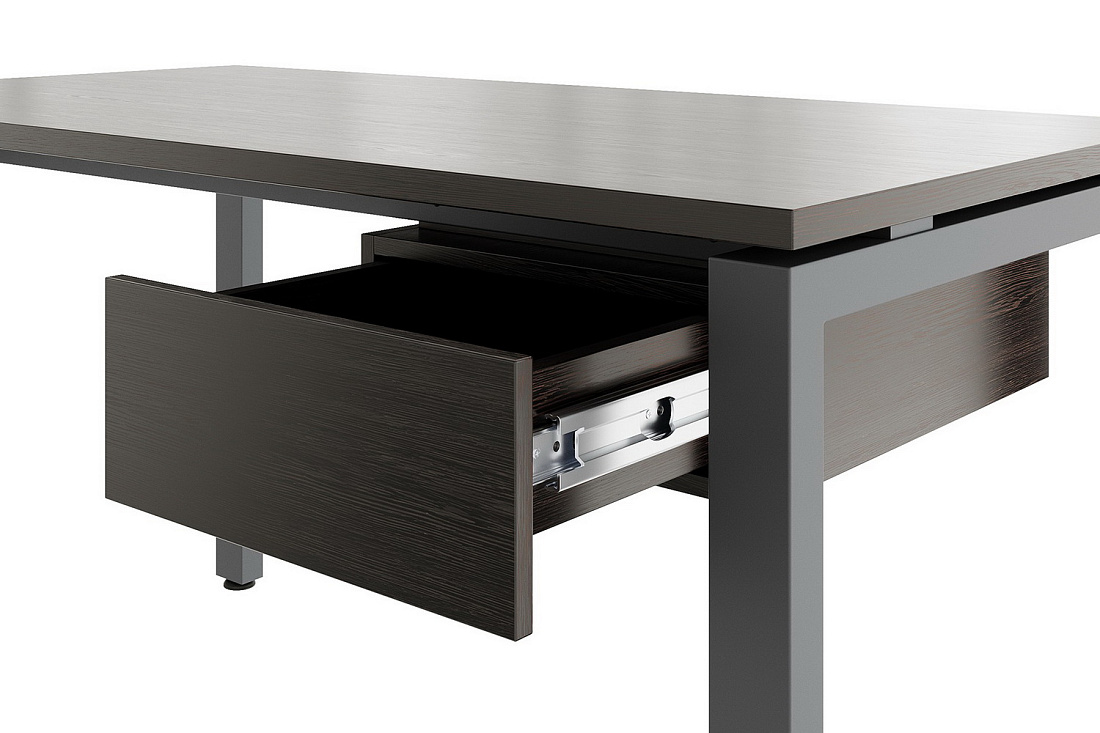 кабинет руководителя trend дуб тёмный фото