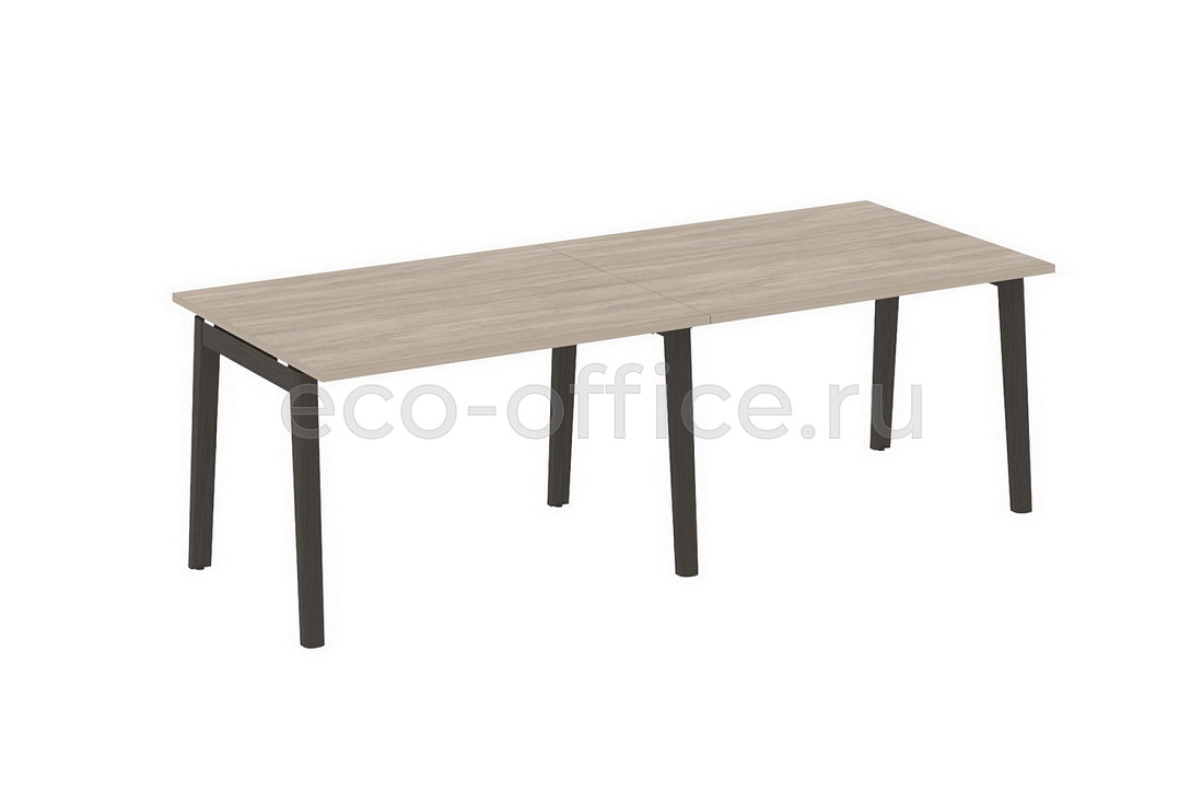 Стол переговорный (2 столешницы) ONIX WOOD OW.PRG-2.2 Дуб Аттик / Дуб Тёмный  стоимость