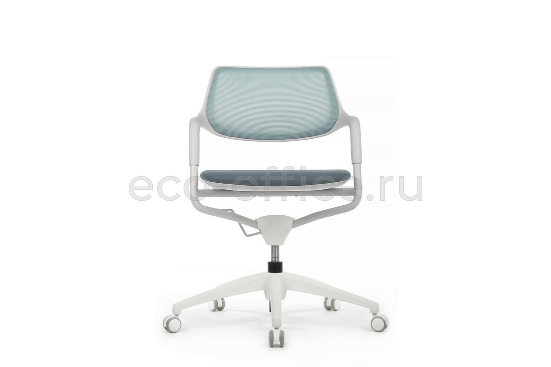 Кресло RV Design SCROLL HY-813D Голубая сетка / Серая ткань  стоимость