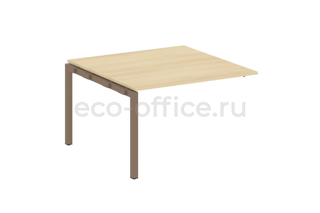 Проходной наборный элемент переговорного стола METAL SYSTEM QUATTRO 5x5 50БП.ППРГ-2 Акация Лорка / Мокко металл  стоимость