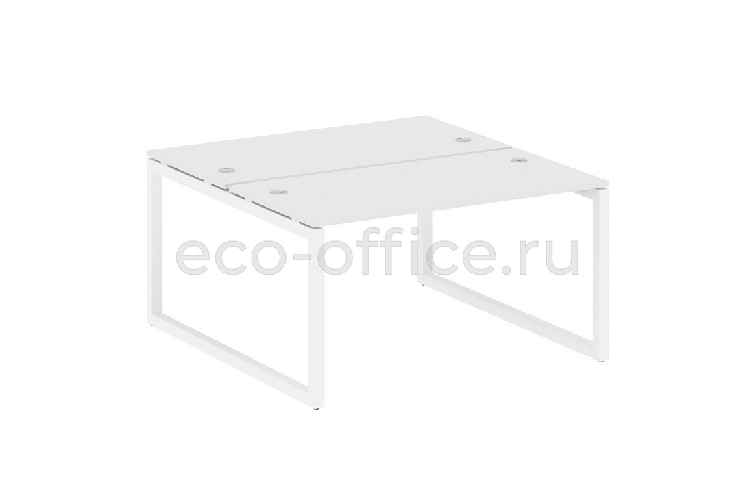Рабочая станция METAL SYSTEM QUATTRO 5x5 50БО.РАС-СП-2.3 Белый / Белый металл  стоимость