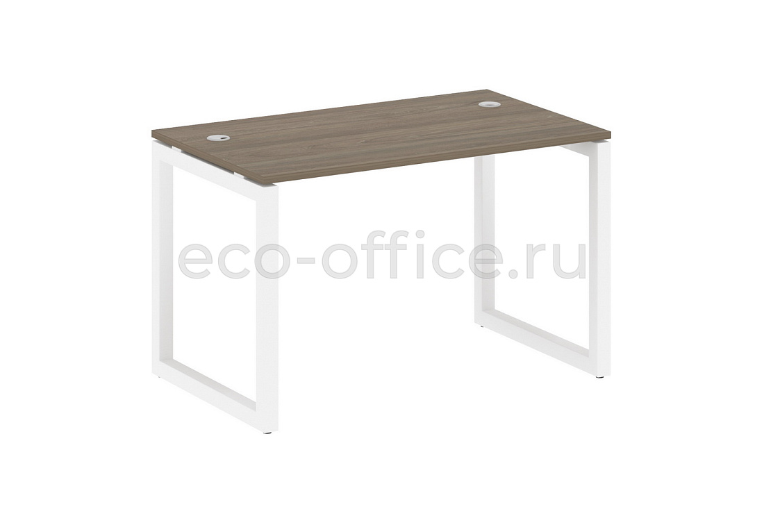 Стол письменный METAL SYSTEM QUATTRO 5x5 50БО.СП-2 Вяз Благородный / Белый металл  стоимость