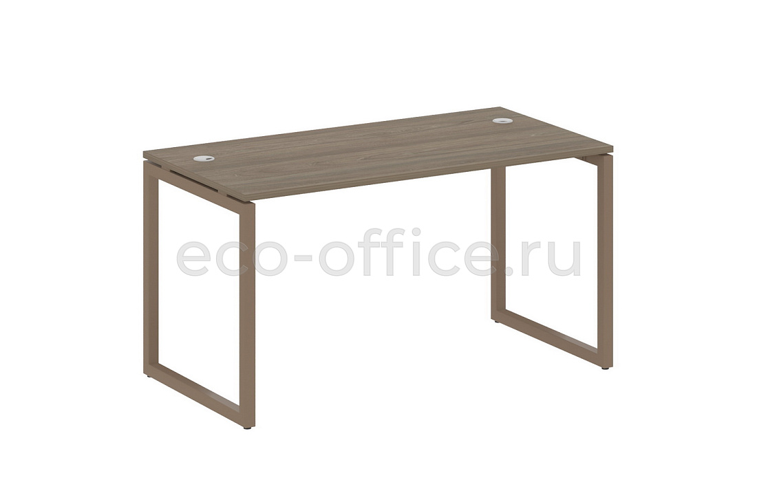Стол письменный METAL SYSTEM QUATTRO 4x4 40БО.СП-3 Вяз Благородный / Мокко металл  стоимость