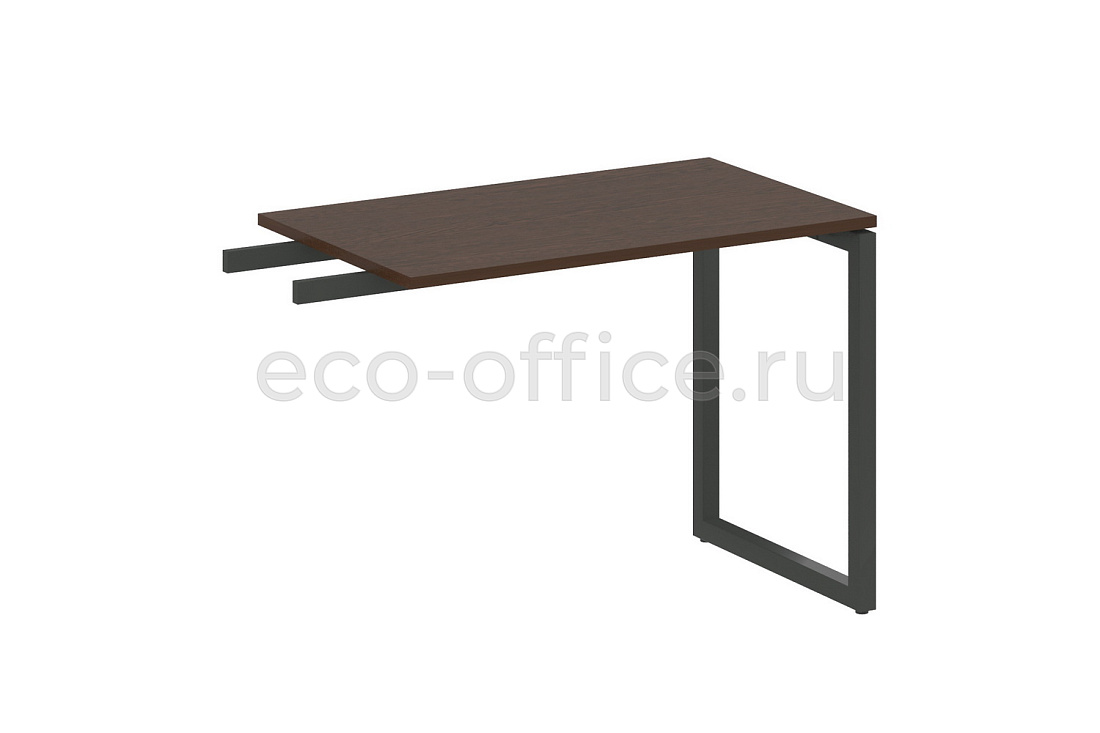 Приставной элемент на О-образном м/к METAL SYSTEM QUATTRO 4x4 40БО.ПР-3 Венге Цаво / Антрацит металл  стоимость