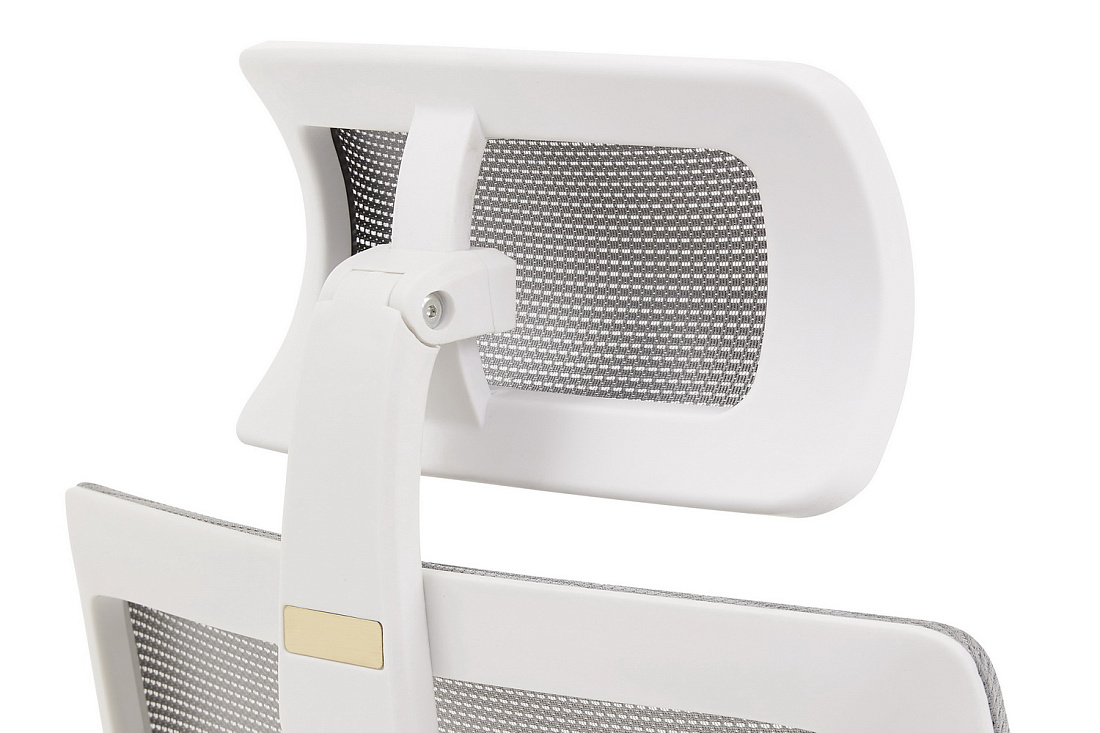 кресло rv chair lid 853a-1-dp3d серая сетка / серая ткань фото