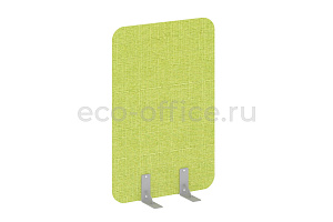 Перегородка на опорах с фетровыми подпятниками R-LINE SOFT AP.F-80-120 Рогожка Romeo 01 / Серый металл фото