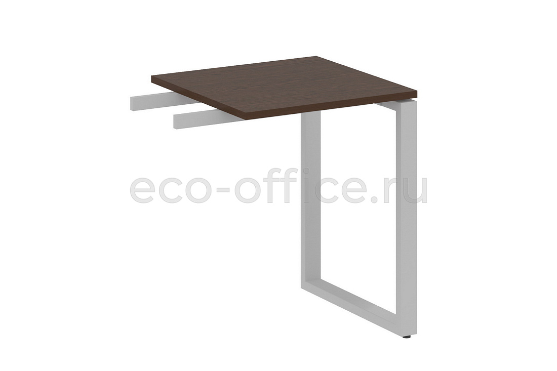 Приставной элемент на О-образном м/к METAL SYSTEM STYLE БО.ПР-1 Венге Цаво / Серый металл  стоимость