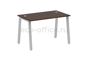 Стол письменный METAL SYSTEM STYLE БА.СП-2 Венге Цаво / Серый металл фото