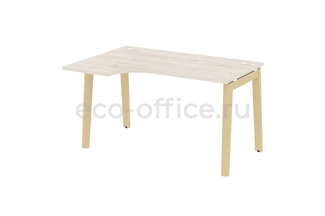 Стол эргономичный левый ONIX WOOD OW.SA-2 (L) Денвер Светлый / Дуб Светлый  стоимость