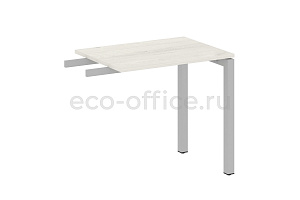 Приставной элемент на П-образном м/к METAL SYSTEM QUATTRO 5x5 50БП.ПР-2 Дуб Наварра / Серый металл фото