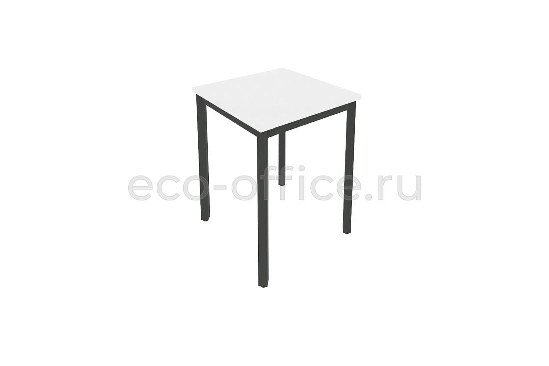 Стол письменный на металлокаркасе SLIM SYSTEM С.СП-1.1 Белый / Антрацит металл купить в Москве