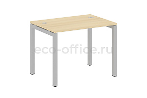 Стол письменный METAL SYSTEM QUATTRO 5x5 50БП.СП-1 Акация Лорка / Серый металл фото