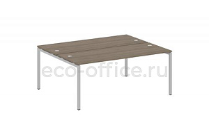 Рабочая станция METAL SYSTEM QUATTRO 4x4 40БП.РАС-СП-2.5 Вяз Благородный / Серый металл фото