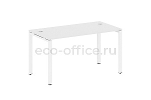 Стол письменный METAL SYSTEM STYLE БП.СП-3 Белый / Белый металл фото