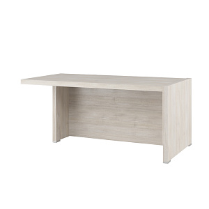 Стол письменный с асимметричными опорами, левый Solid SOL29710402 фото