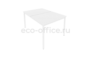 Рабочая станция на металлокаркасе SLIM SYSTEM С.СП-3.3 Белый / Белый металл фото