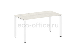Стол письменный METAL SYSTEM STYLE БП.СП-3 Дуб Наварра / Белый металл фото
