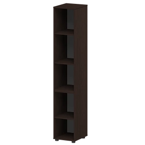 Стеллаж высокий узкий Protech К-932 Дуб венге фото