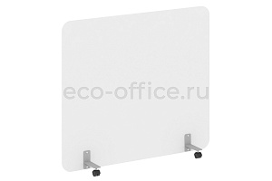 Перегородка на металлических опорах, на роликах R-LINE DP.R-160-140 Белый Бриллиант фото