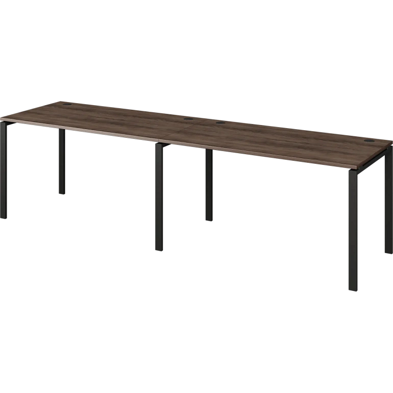 бенч линейный на 2 рабочих места protech амбл-002 лагос/антрацит фото