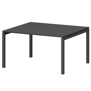 Стол переговорный на металлокаркасе Protech СМСП-П-12.123.Пр50 Графит/Антрацит фото