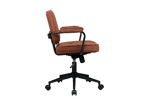 Кресло ECO-CHAIR CHESTER W-221T Коричневый велюр фото
