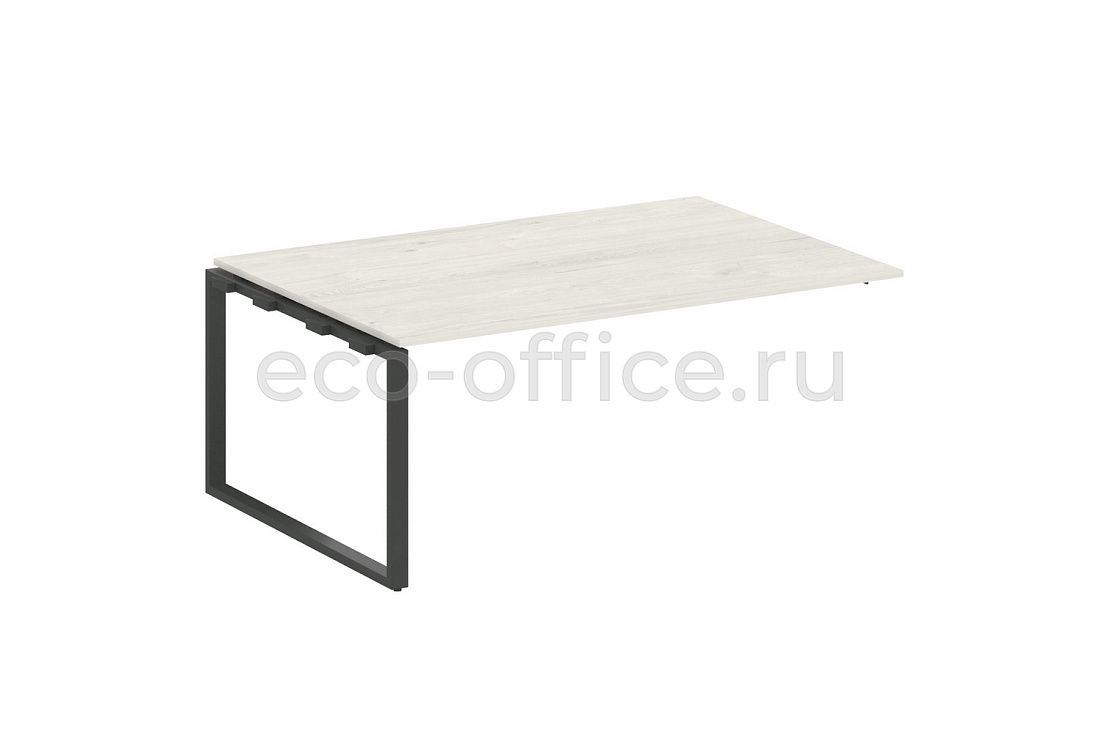 Проходной наборный элемент переговорного стола METAL SYSTEM STYLE БО.ППРГ-5 Дуб Наварра / Антрацит металл   стоимость