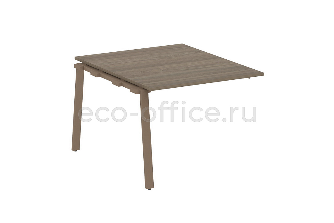 Проходной наборный элемент переговорного стола METAL SYSTEM STYLE БА.ППРГ-1 Вяз Благородный / Мокко металл  стоимость