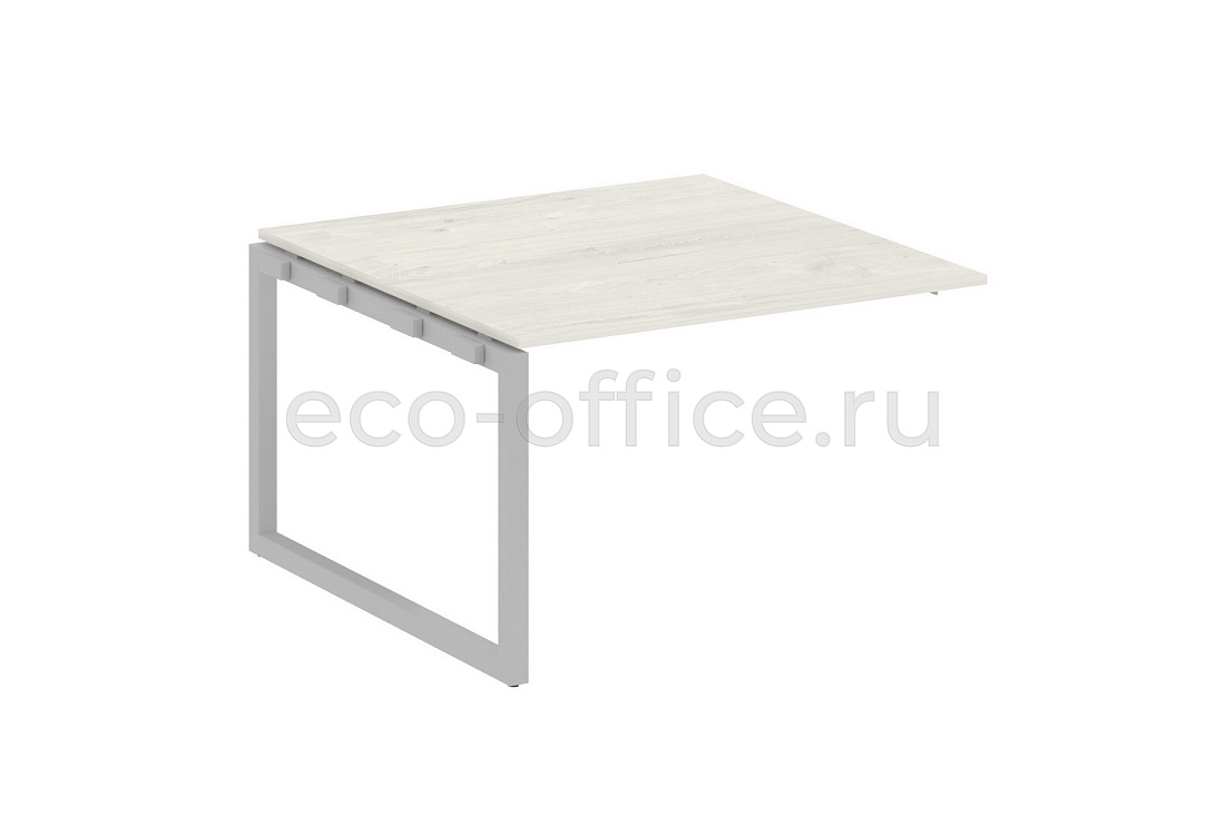 Проходной наборный элемент переговорного стола METAL SYSTEM QUATTRO 5x5 50БО.ППРГ-2 Дуб Наварра / Серый металл  стоимость