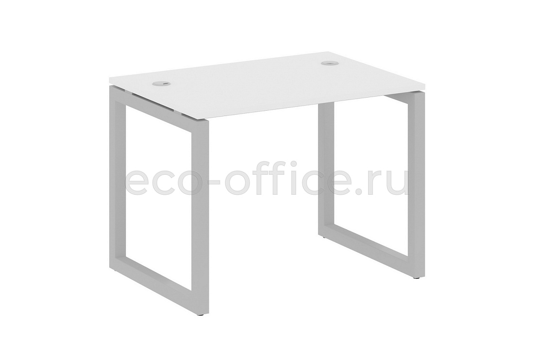 Стол письменный METAL SYSTEM QUATTRO 5x5 50БО.СП-1 Белый / Серый металл  стоимость
