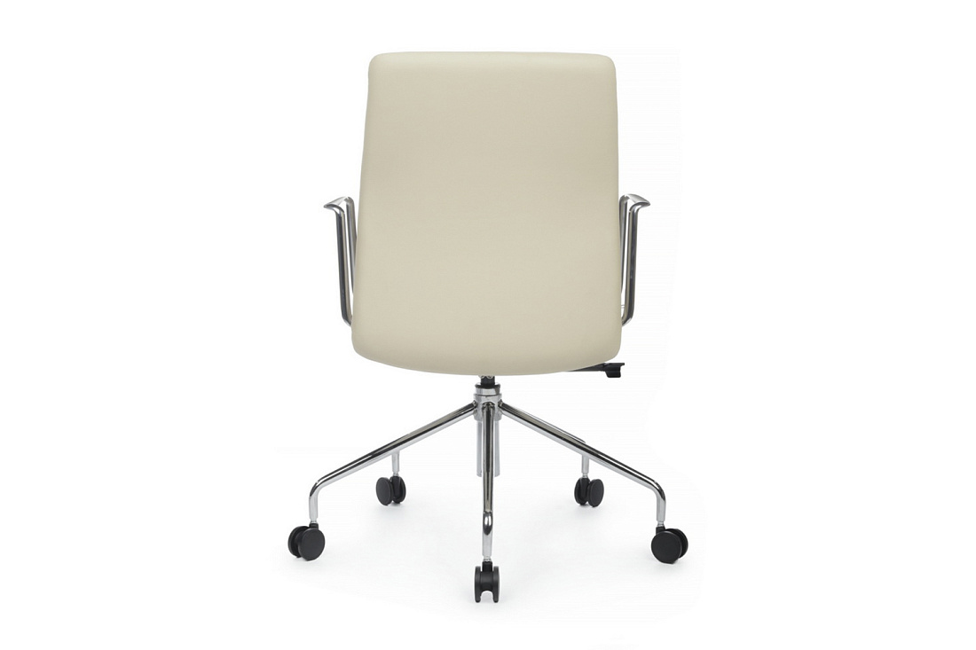 кресло офисное rv design lino b2410 бежевая экокожа фото