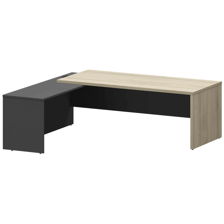 стол руководителя левый protech kzp-22l кронберг/графит фото