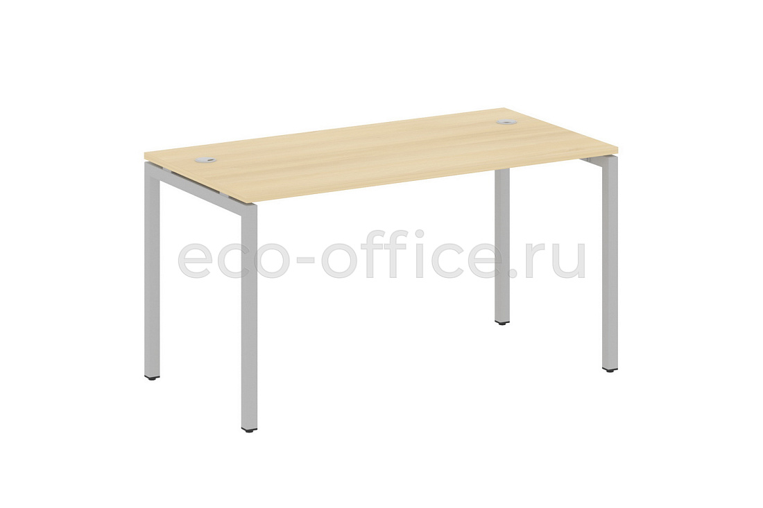 Стол письменный METAL SYSTEM QUATTRO 4x4 40БП.СП-3 Акация Лорка / Серый металл  стоимость
