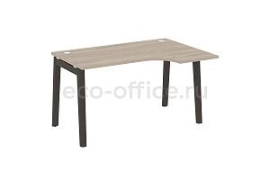 Стол эргономичный правый ONIX WOOD OW.SA-2 (R) Дуб Аттик / Дуб Тёмный фото