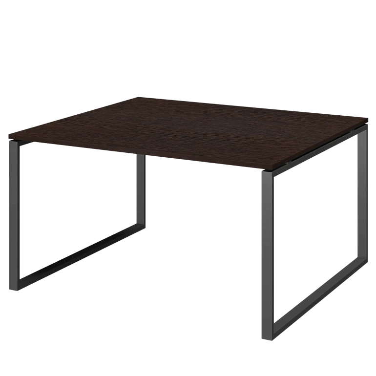 стол переговорный на металлокаркасе protech амп.о-005.123 дуб венге/антрацит фото