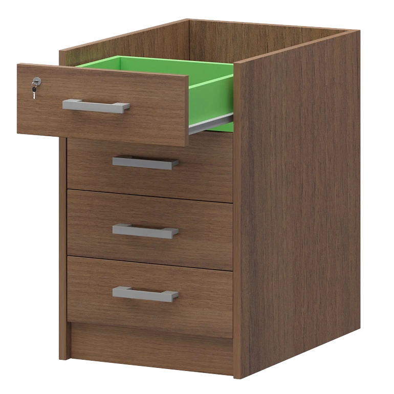 корпус тумбы приставной protech ат-07 орех фото