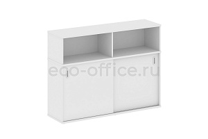 Шкаф-купе приставной (опорный) METAL SYSTEM STYLE Б.ШК-2 T Белый фото