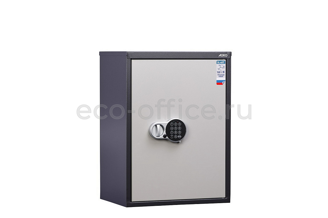 Шкаф бухгалтерский AIKO SL-65T EL Графит (RAL 7024) / Светло-серый (RAL 7038)  стоимость