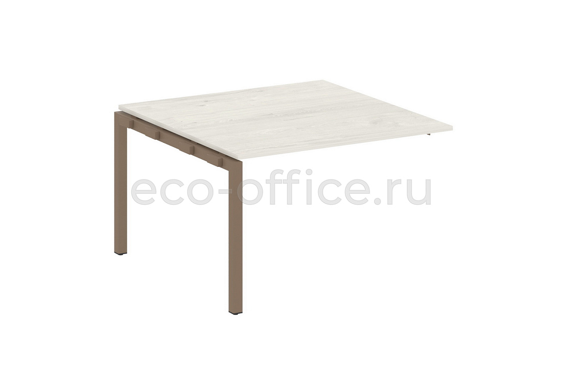 Проходной наборный элемент переговорного стола METAL SYSTEM QUATTRO 5x5 50БП.ППРГ-2 Дуб Наварра / Мокко металл  стоимость