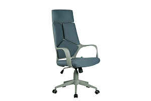 Кресло RV Chair IQ RV 8989 Серый пластик / Серая ткань фото