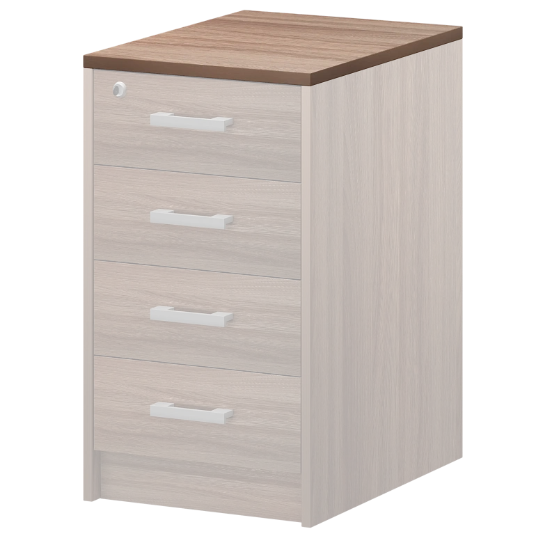 крышка к приставным тумбам protech а-707.60 темный шимо фото