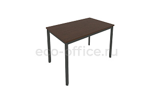 Стол письменный на металлокаркасе SLIM SYSTEM С.СП-4 Венге Цаво / Антрацит металл фото