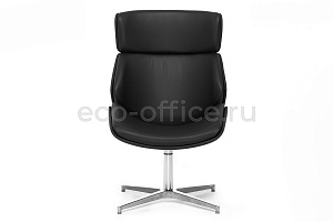 Кресло Profoffice CHARM HIGH LOUNGE Чёрная кожа фото