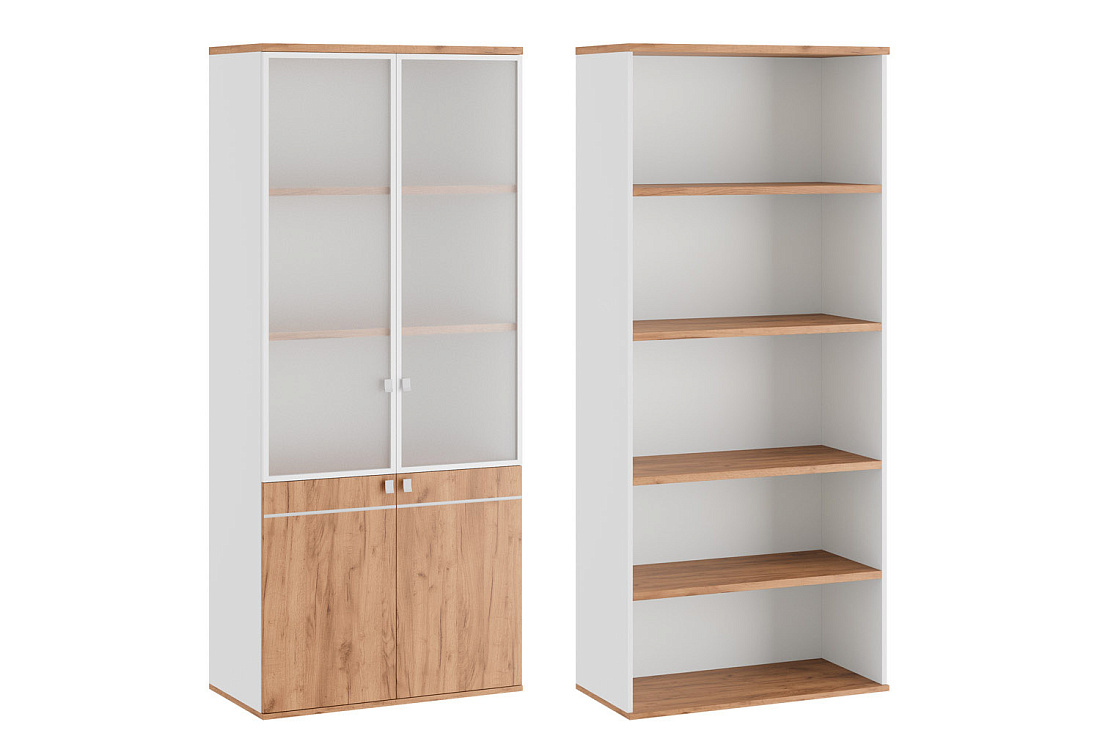 шкаф для бумаг со стеклом (стекло в раме) foil tes38150021 фото